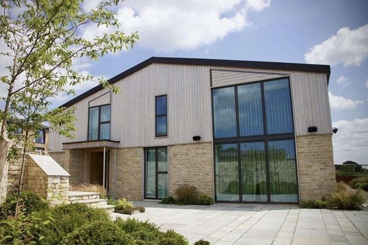 Completed SIPs luxury barn in Staffordshire