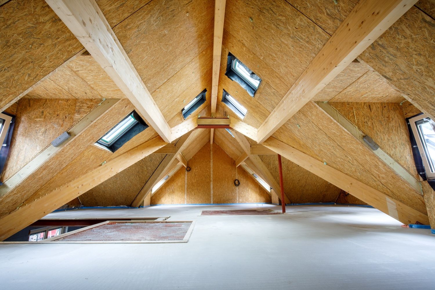 Hybrid structural shell on site in London