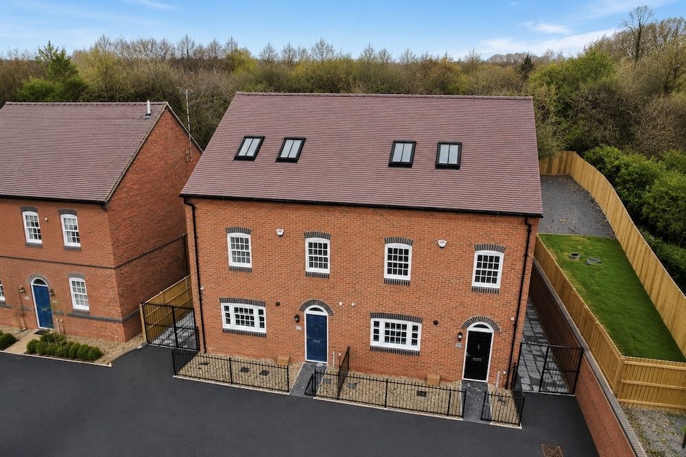Heritage styled eco homes in Shropshire