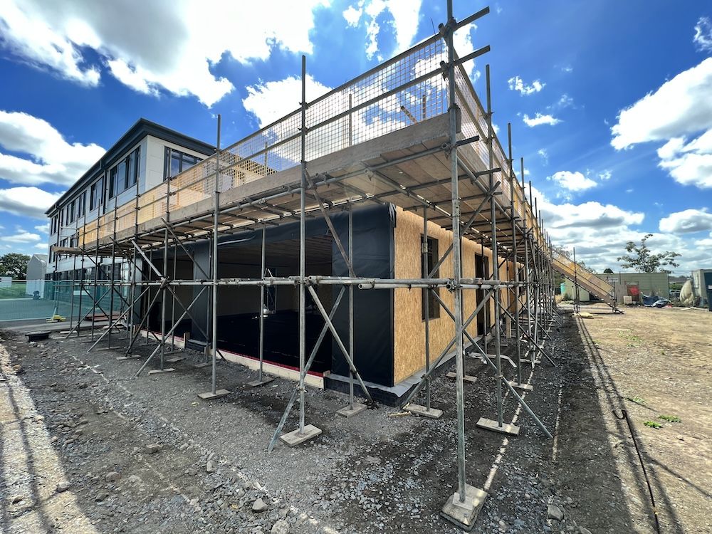 Certified offsite-manufactured system on site